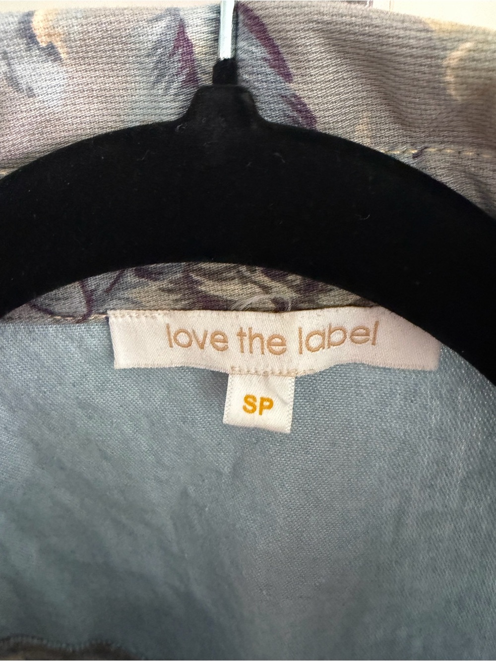 Anthropologie Love The Label Floral Chambray Western Button-Down Shirt (121) - Picture 5 of 7